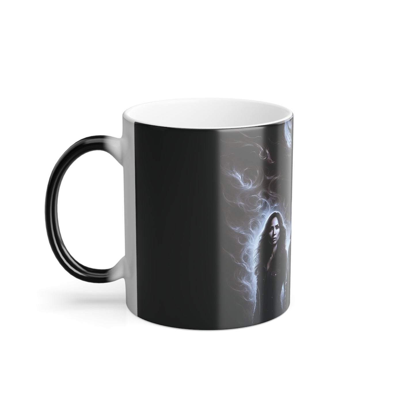 Demons Rise. Hunters Hunt... - - Color Morphing Mug, 11oz