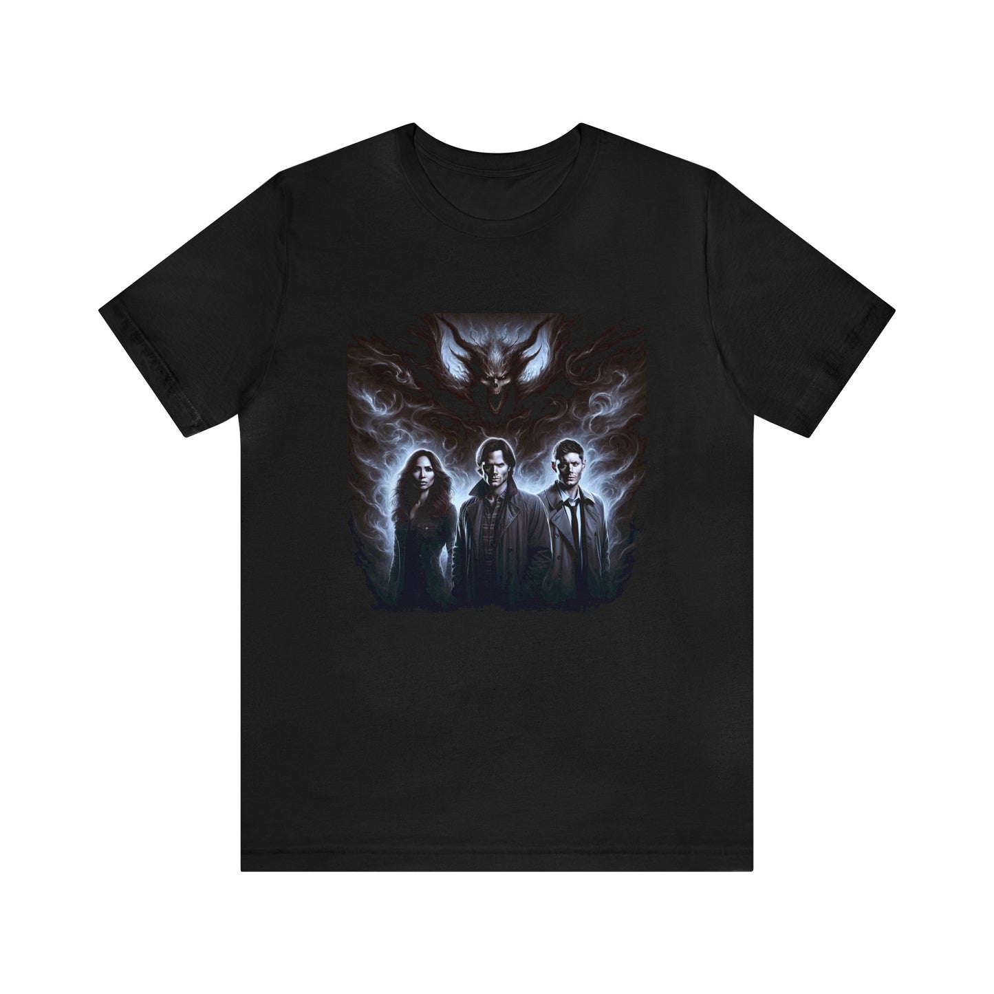 Unisex  Demons Rise. Hunters Hunt... - Short Sleeve Tee