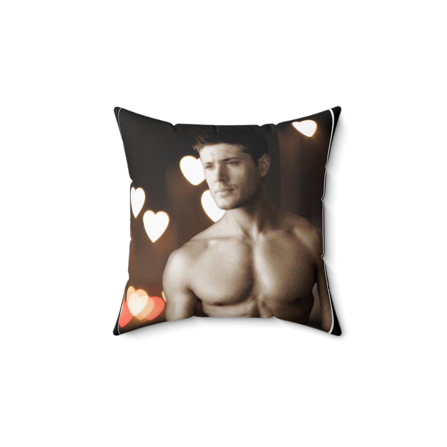 Heart Throb Dean Spun Polyester Square Pillow