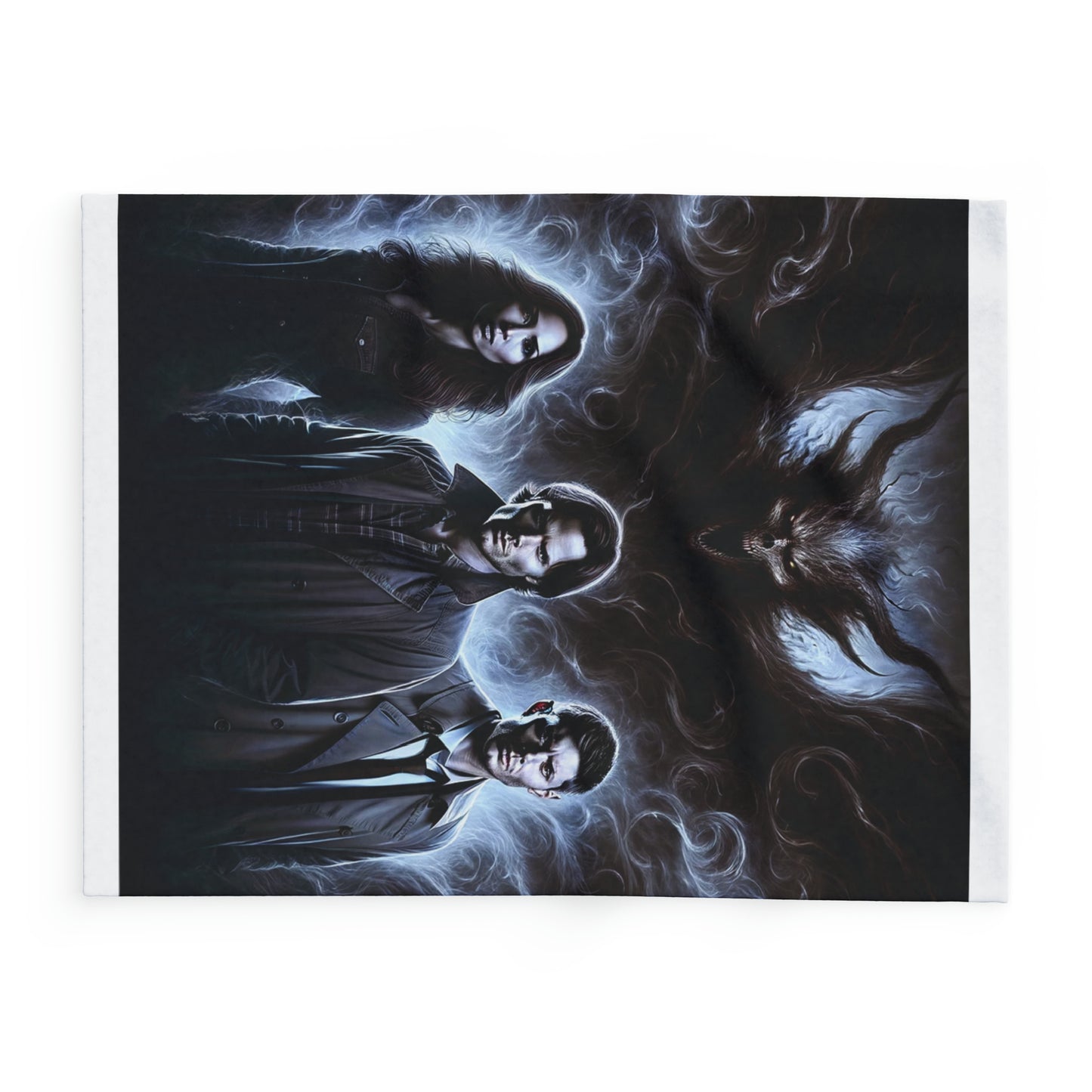 Demons Rise.  Hunters Hunt...  - Arctic Fleece Blanket