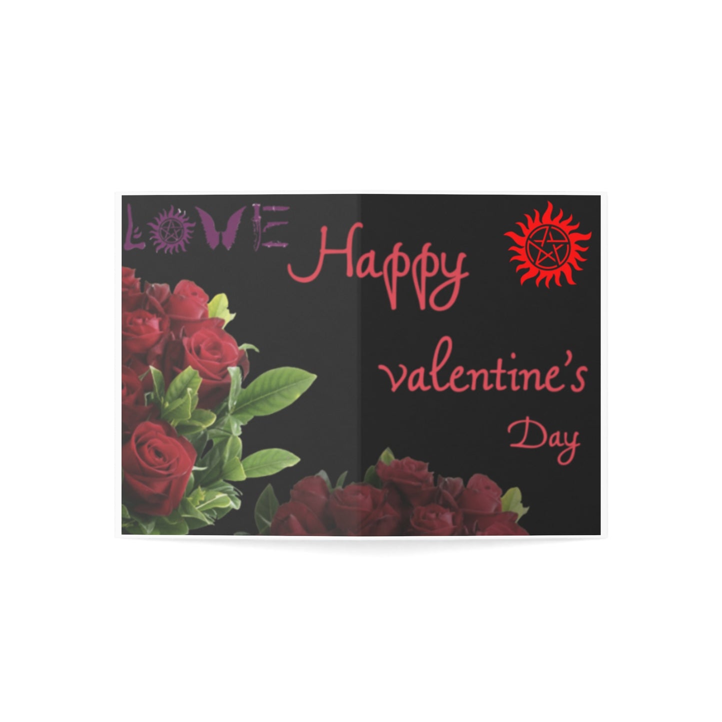 Happy Valentines Day, Love Dean - Valentines Day Card (1, 10, 30, and 50pcs)