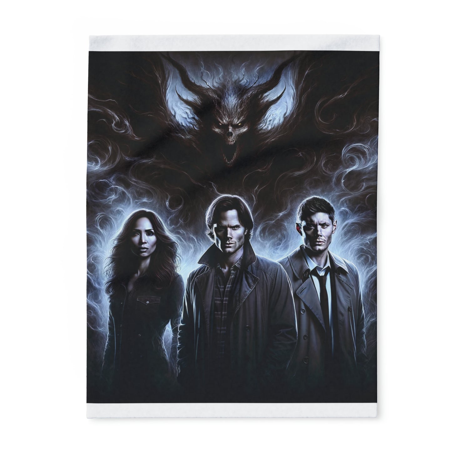 Demons Rise.  Hunters Hunt...  - Arctic Fleece Blanket