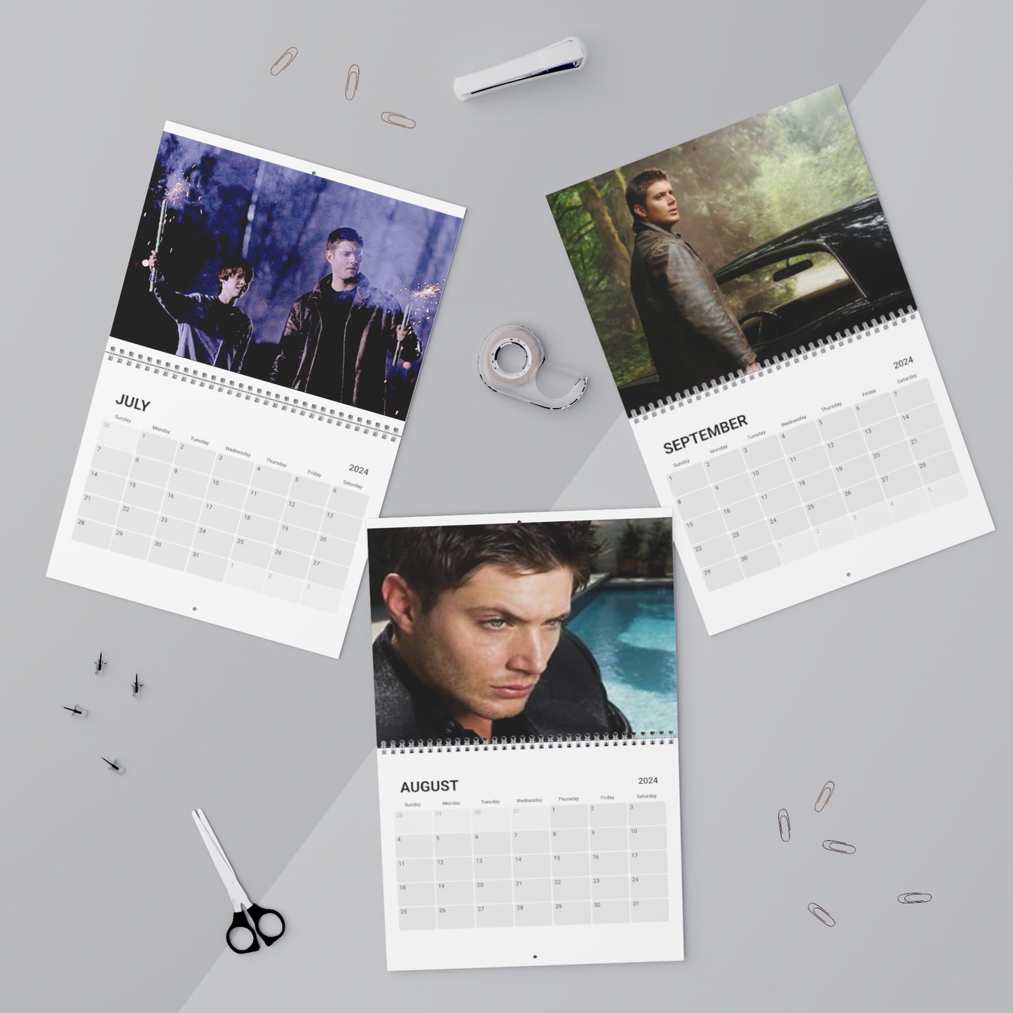 Dean Winchester Calendar (2024)