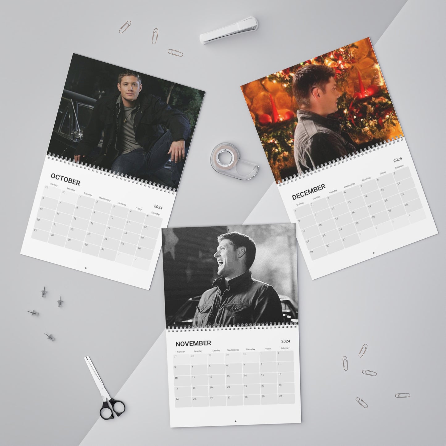 Dean Winchester Calendar (2024)